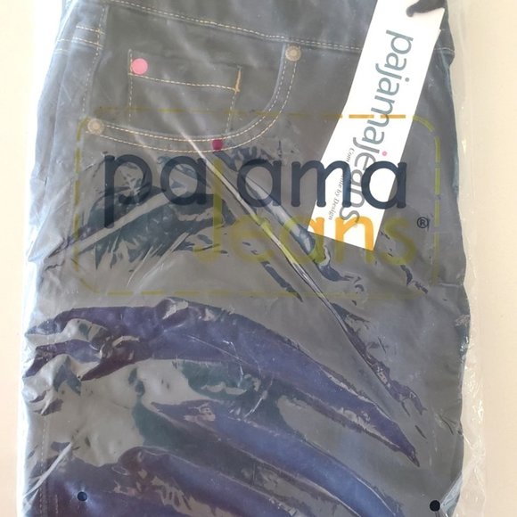 PajamaJeans Women's Capris - Women's Denim Capris - Indigo-Large - Picture 2 of 7